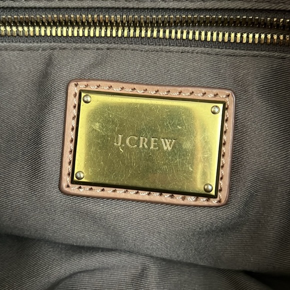 J.CREW authentic leather shoulder purse - Picture 5 of 11